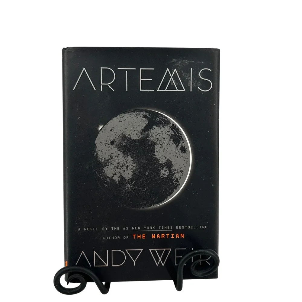 Artemis by Andy Weir First Edition Hardcover Sci-Fi Novel 9780553448122